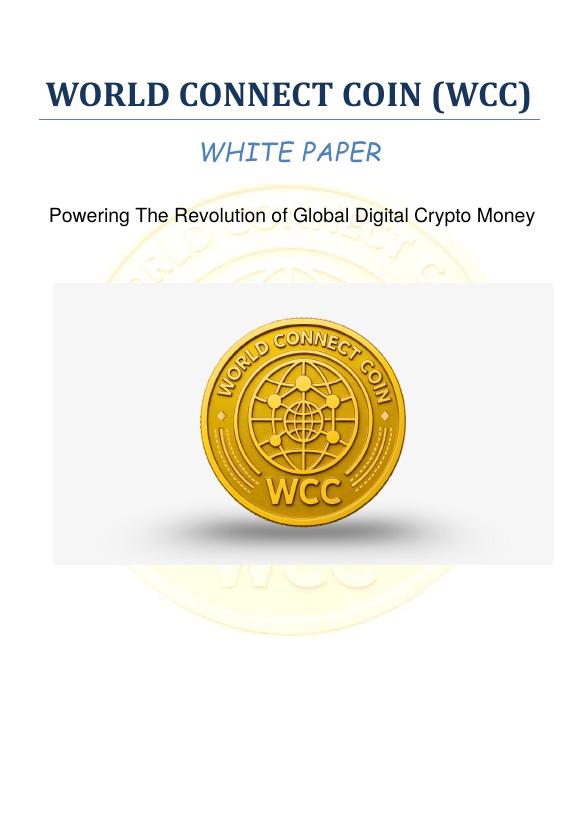 World Connect Coin white paper cover